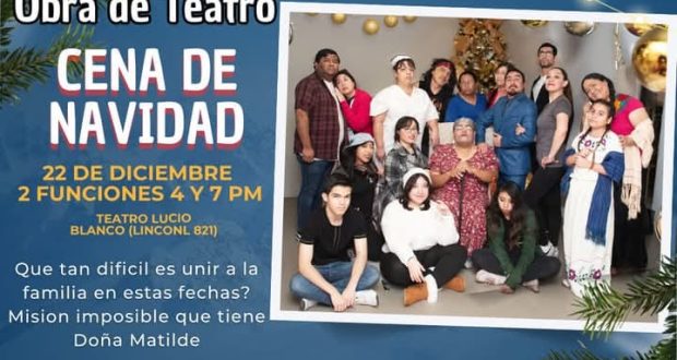 OBRA DE TEATRO CENA DE NAVIDAD.